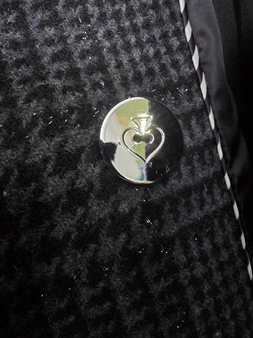 Kate Spade New York Sparkle Peacoat - Picture 6 of 8